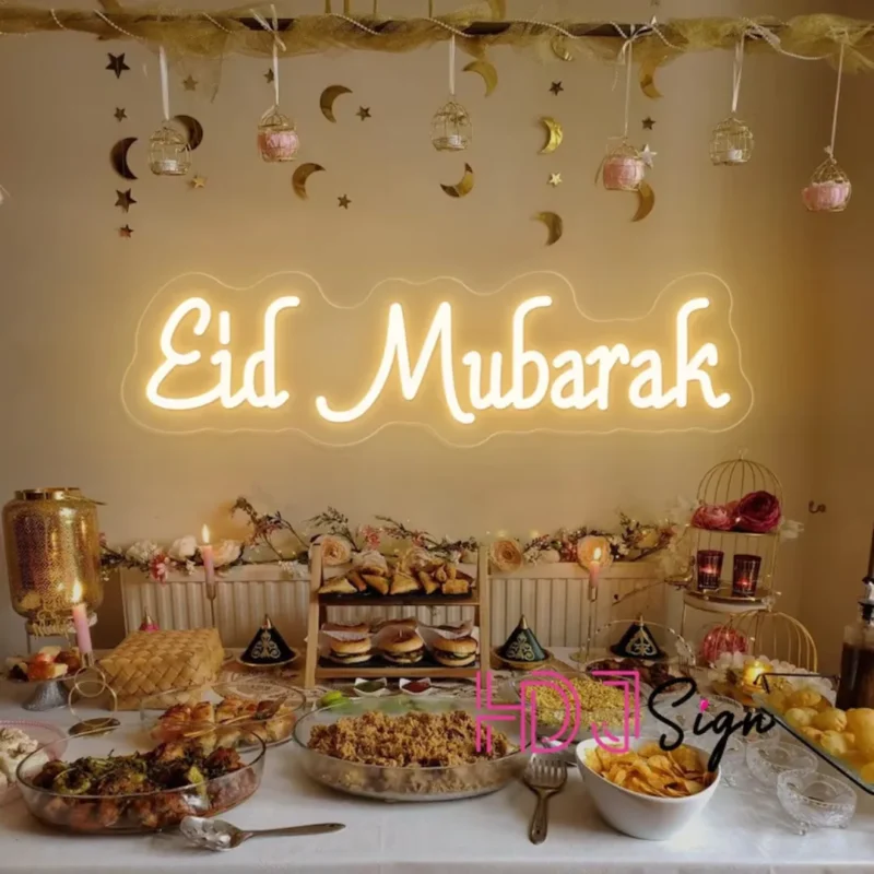 Eid Mubarak LED Neon